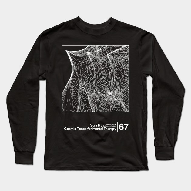 Sun Ra - Cosmic Tones / Minimal Style Graphic Artwork Design Long Sleeve T-Shirt by saudade